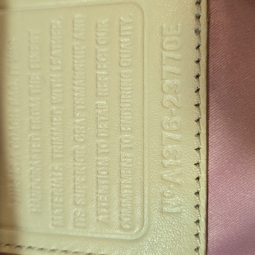 Coach Brown and Cream Signature Shoulder/Crossbody Bag - Picture 9 of 11